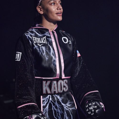 Wembley, UK - September 30: Shannon Ryan  v Xexia Jorneac, Super Flyweight Contest.
30 September 2023
Picture By Mark Robinson Matchroom Boxing
Shannon Ryan Ring Walk